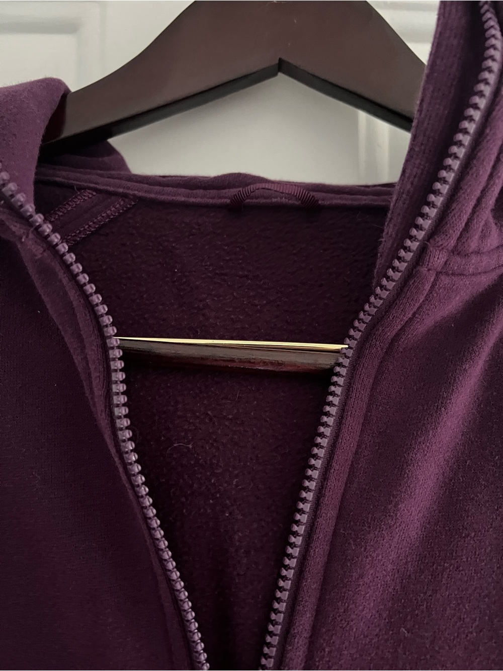 lululemon athletica Women's Full-Zip Hoodie in Deep Plum - Picture 5 of 8